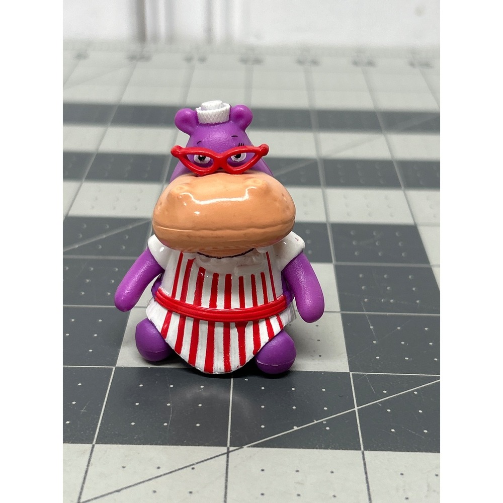 Disney Doc McStuffins Hallie the Hippo PVC Mini 2" figure Cake Topper Toy